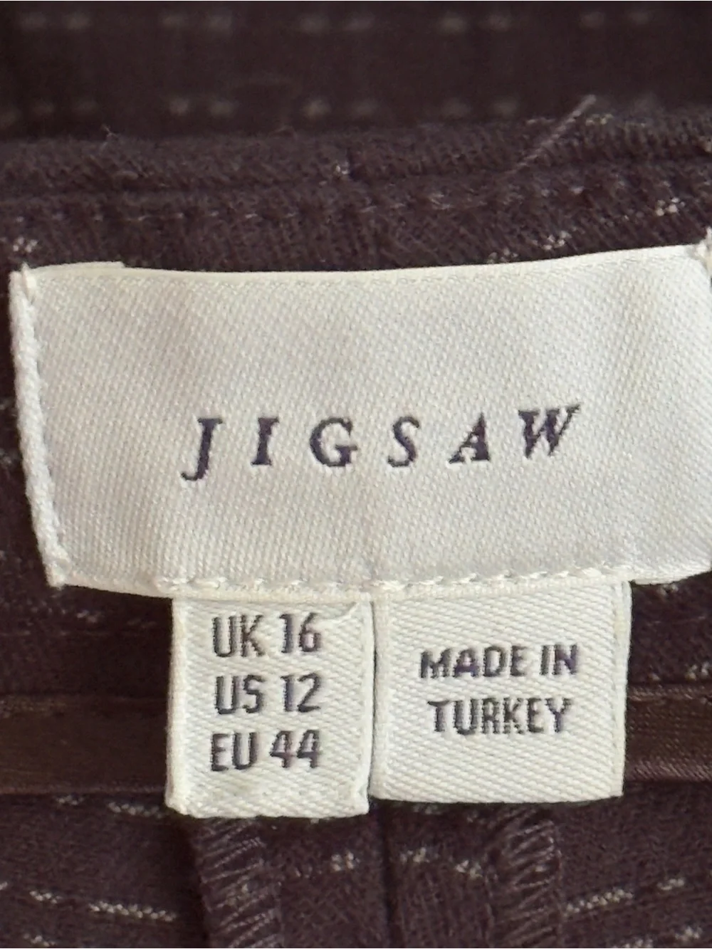 Jigsaw women’s size